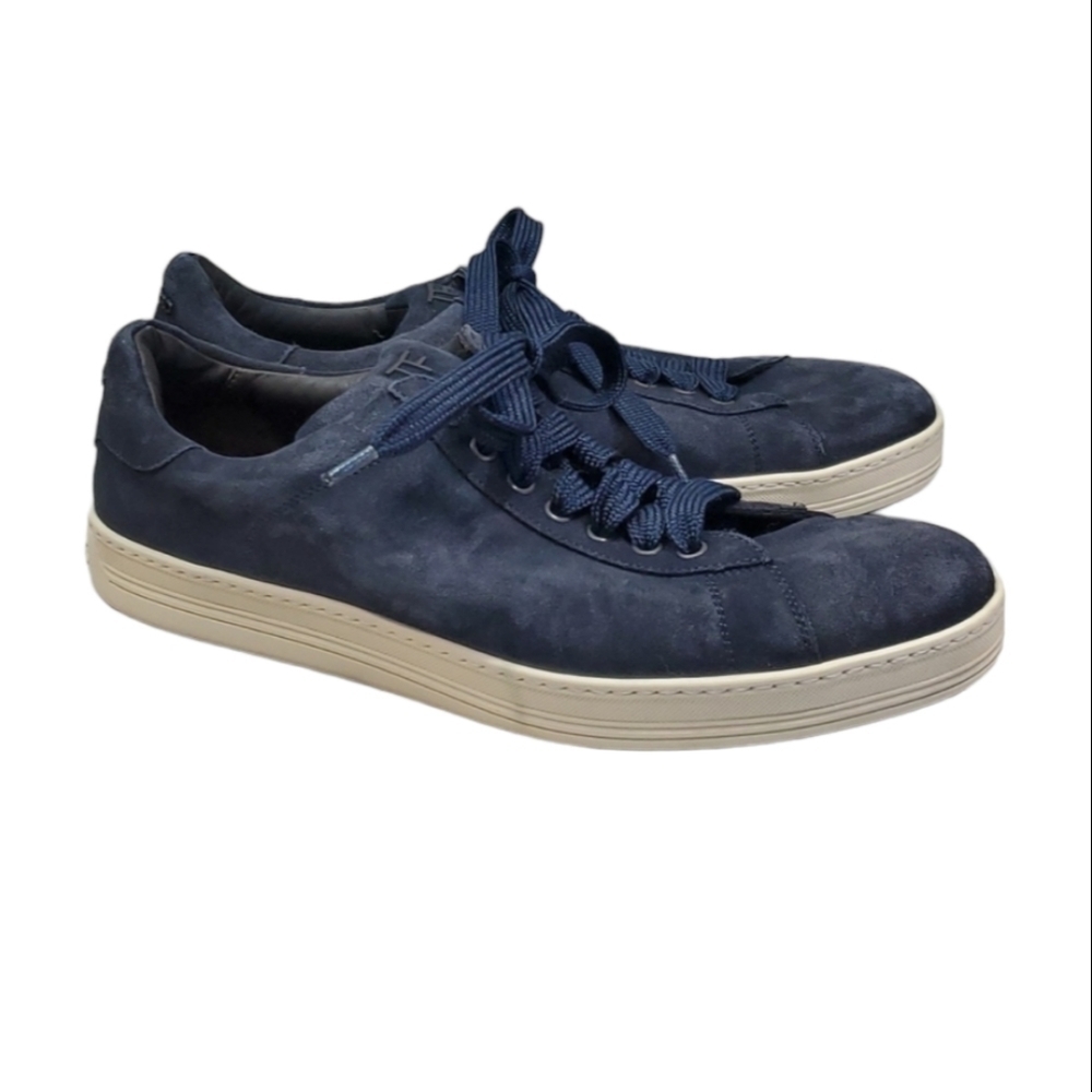 Tom Ford Mens Suede Sneakers Shoes sz 10